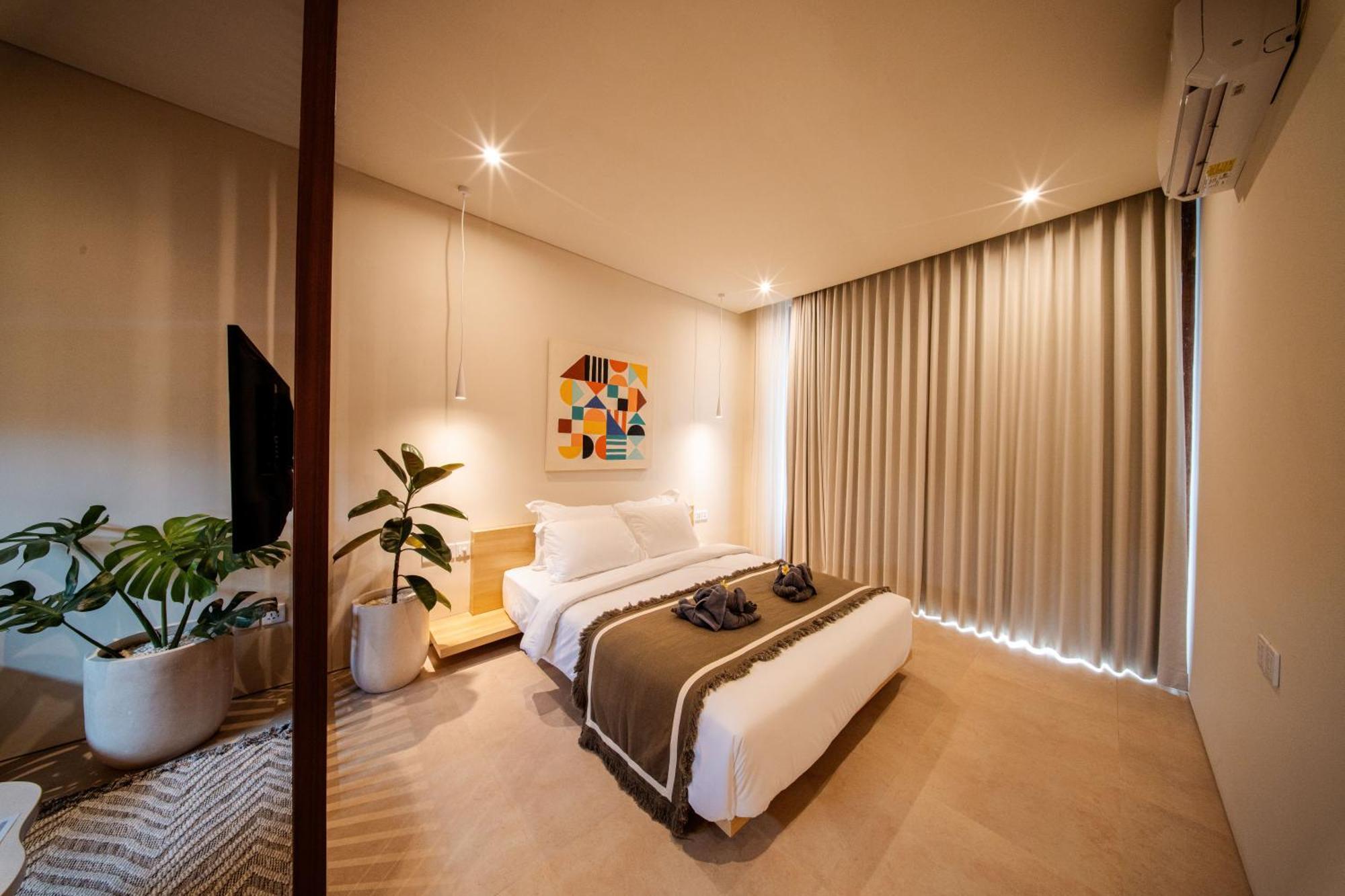 Thehub Pererenan Coworking, Pool And Rooftop チャングー エクステリア 写真