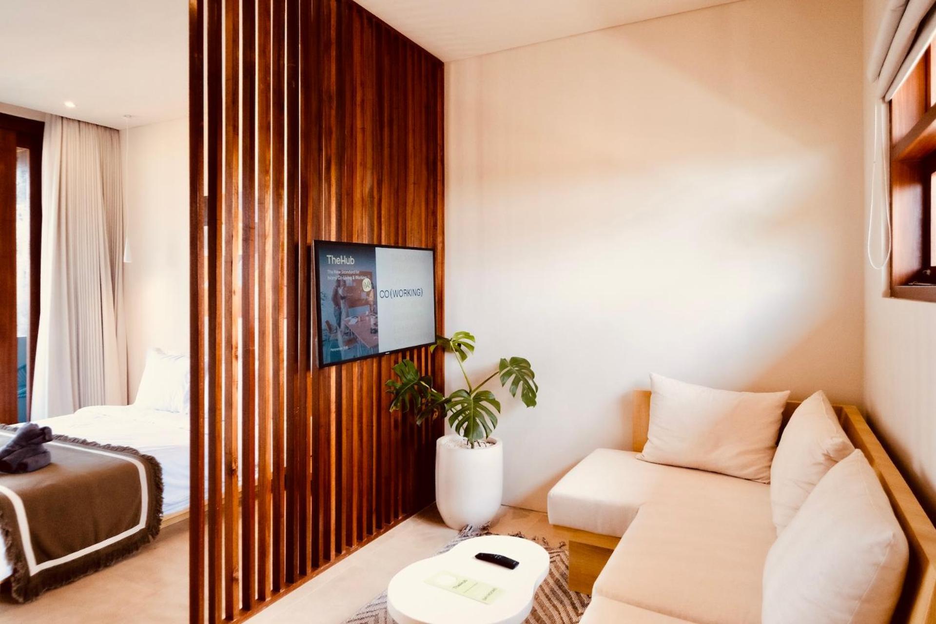 Thehub Pererenan Coworking, Pool And Rooftop チャングー エクステリア 写真