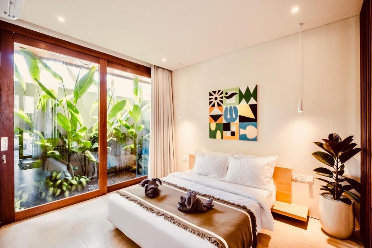 Thehub Pererenan Coworking, Pool And Rooftop チャングー エクステリア 写真